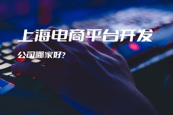 上海电商平台开发公司哪家好？