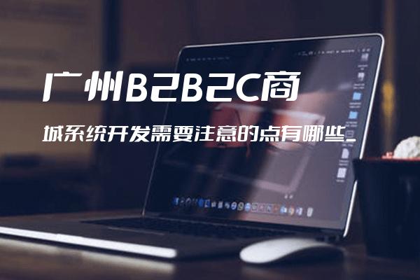 广州B2B2C商城系统开发需要注意的点有哪些_